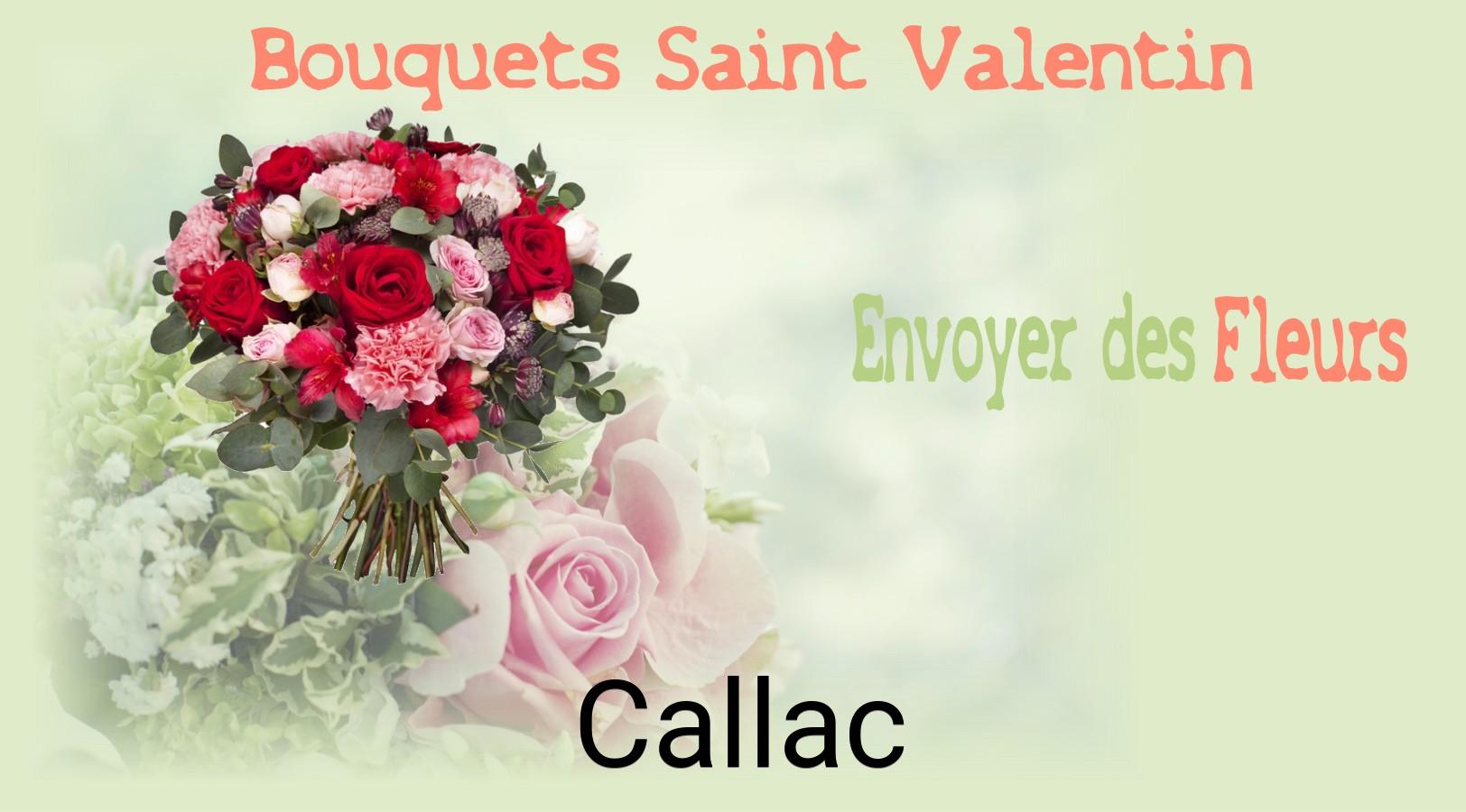 Roses de Saint-Valentin livrées à Callac